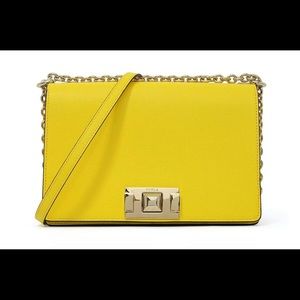 Woman Crossbody Bag Furla Mimì S yellow.